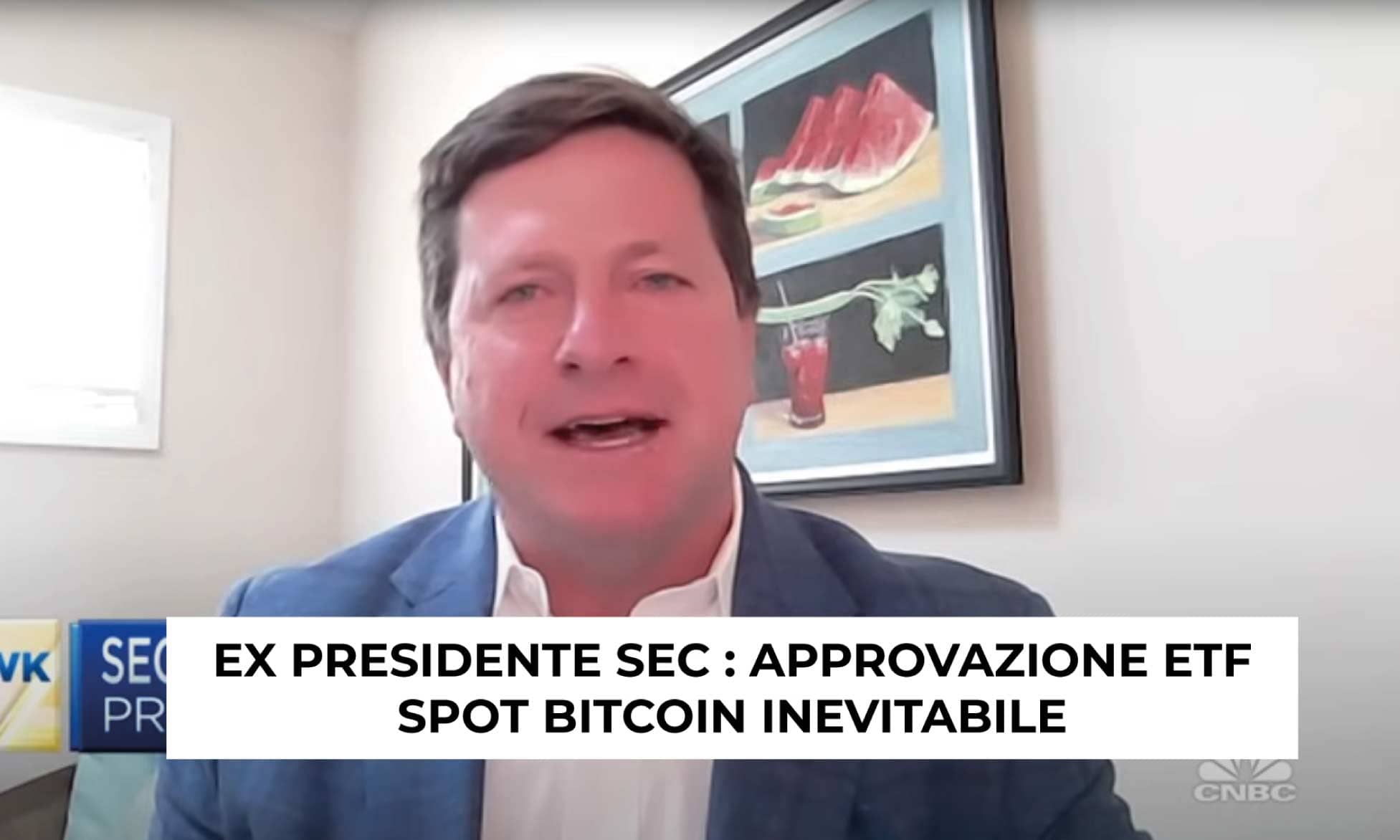 L'ex presidente della SEC dice la sua, Jay Clayton dichiara che l'approvazione di un ETF Spot su Bitcoin è inevitabile.