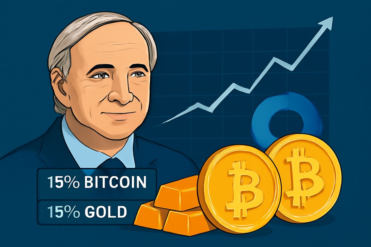 Ray Dalio Bitcoin: Una nuova strategia di investimento che prevede Bitcoin e Oro!