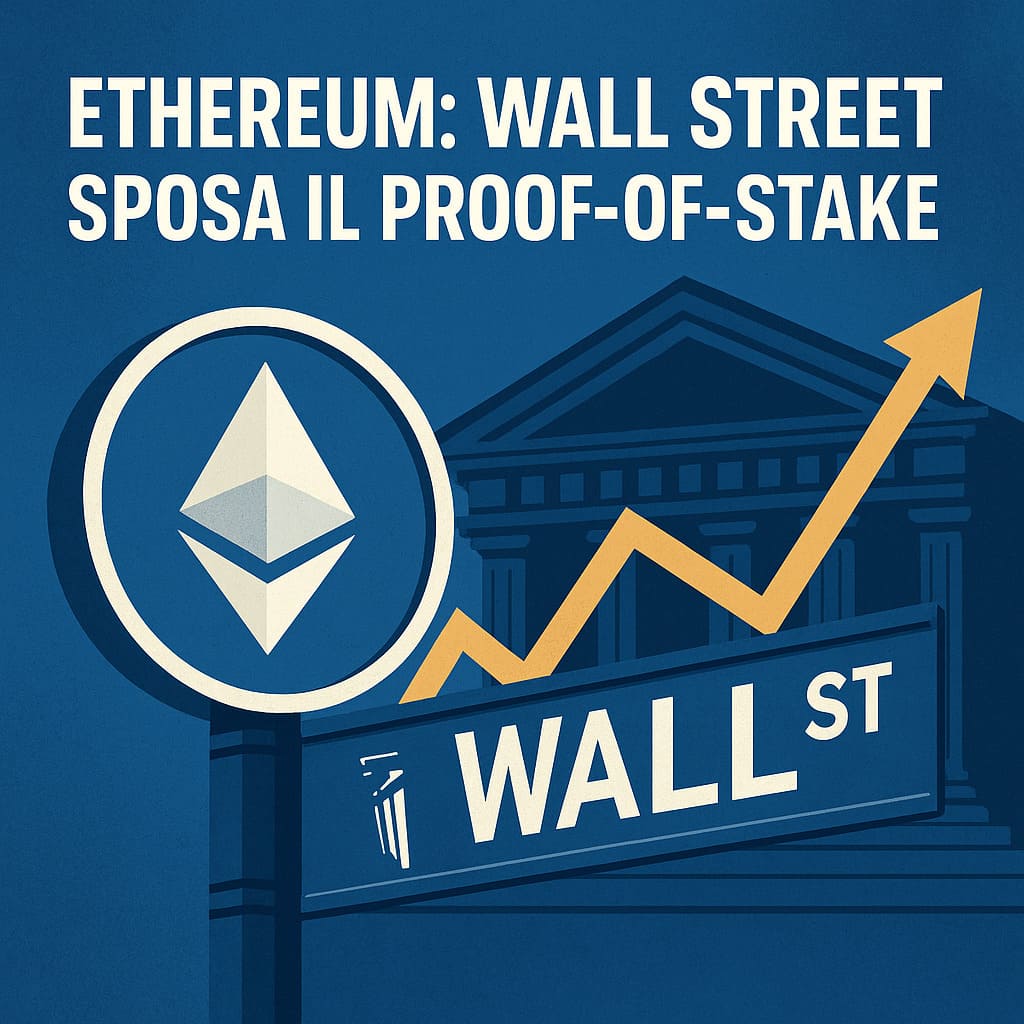 Ethereum: Wall Street sposa il proof-of-stake